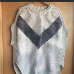 Kit and Ace Follen Cashmere tunic poncho sweater